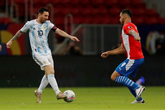 Copa America 2021, Argentina Menang, Lionel Messi Ukir Rekor Baru - JPNN.COM