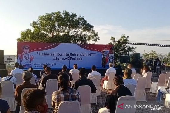 Komite Referendum Jokowi 3 Periode Dideklarasikan, Jhon Singgung soal Konstitusi - JPNN.COM