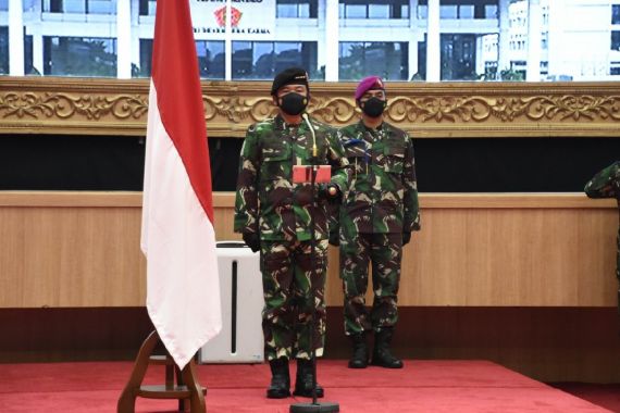 Marsekal Hadi Terima Laporan Kenaikan Pangkat 30 Pati TNI, Ada Nama Letjen Dudung - JPNN.COM