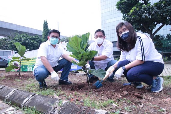 Tanam 4.500 Pohon Ketapang, FIF Group Pecahkan Rekor MURI - JPNN.COM