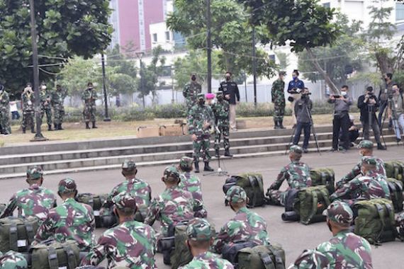 Mayjen Tugas Ratmono: Saya Bersyukur Diberikan Tambahan Tenaga Kesehatan TNI - JPNN.COM