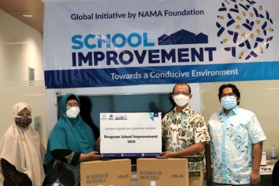 10 Sekolah di Jabodetabek Menerima Bantuan dari NAMA Foundation dan NICE Indonesia - JPNN.COM