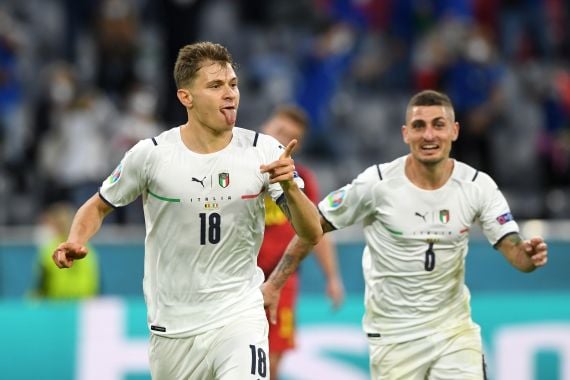 Dua Gol Cantik Bantu Italia Raih Kemenangan Atas Belgia - JPNN.COM