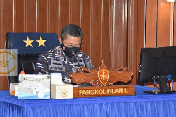 Gelar Rapat Staf dan Komando Lingkungan Kolinlamil, Laksda TNI Arsyad Berpesan Begini - JPNN.COM