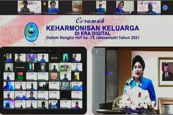 Ketum Jalasenastri Minta Anggotanya Menjaga Keharmonisan Keluarga di Era Digital - JPNN.COM