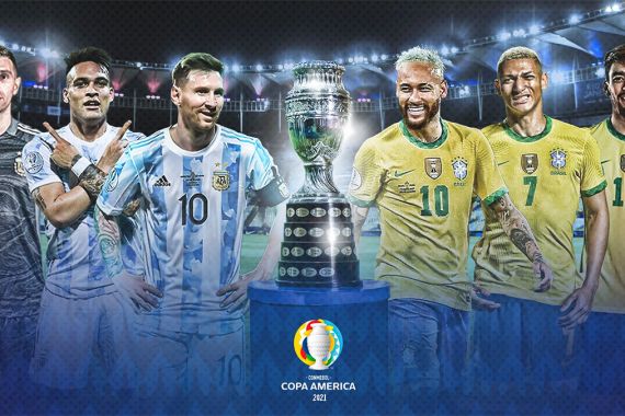 Demi Keadilan, Warga Brasil Dukung Argentina jadi Juara Copa America 2021 - JPNN.COM