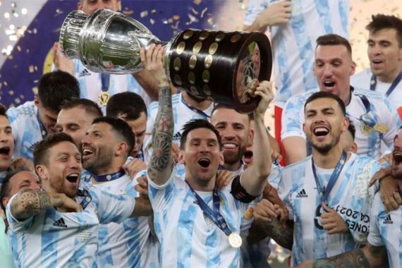Puasa Argentina dan Lionel Messi Berakhir dengan Manis - JPNN.COM