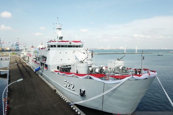 Lihat Nih Penampakan Kapal Perang Baru TNI AL, Siap Dioperasikan - JPNN.COM