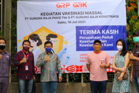 PT GRP Percepat Vaksinasi kepada Ribuan Karyawan, Akhir Juli Ditargetkan Rampung - JPNN.COM