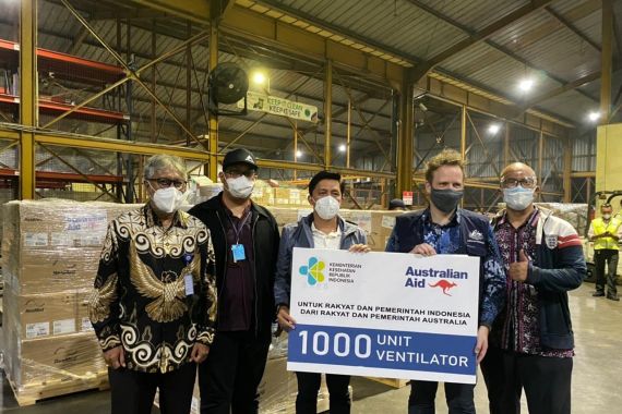 Australia Hibahkan Ventilator untuk Indonesia, Bea Cukai Jalankan Peran Fasilitator - JPNN.COM