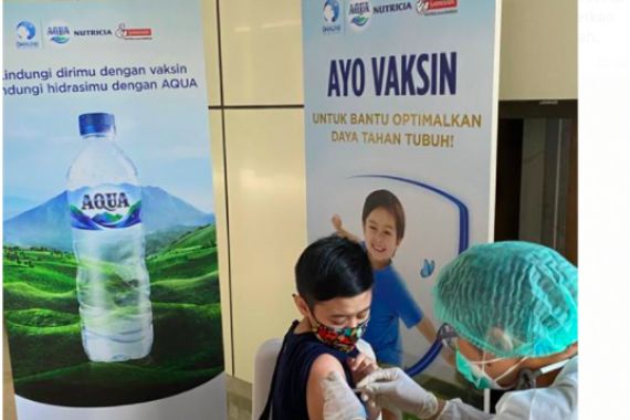 Gandeng Dinas Kesehatan, Danone Indonesia Dukung Percepatan Vaksinasi Remaja - JPNN.COM