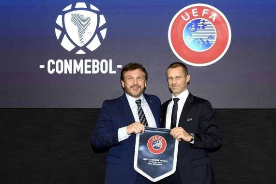 UEFA dan Conmebol Sedang Mempertimbangkan Duel Italia Lawan Argentina - JPNN.COM