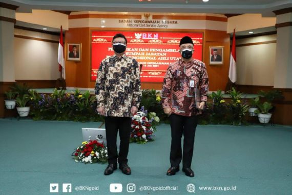 Pak Bima Dilantik Menjadi Analis Kebijakan Ahli Utama Sekaligus Plt Kepala BKN - JPNN.COM