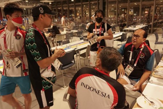 Tim Bulu Tangkis Indonesia Tiba di Desa Atlet Olimpiade 2020, Begini Kata CdM - JPNN.COM