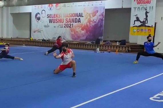 Atlet dan PB Wushu Indonesia Mengapresiasi Kepada Menpora Amali - JPNN.COM