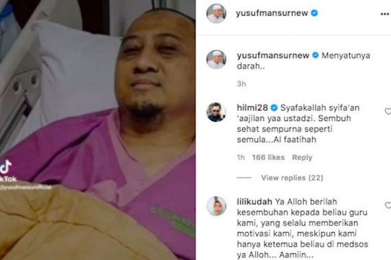 Ustaz Yusuf Mansur Dilarikan ke Rumah Sakit, Mohon Doanya - JPNN.COM