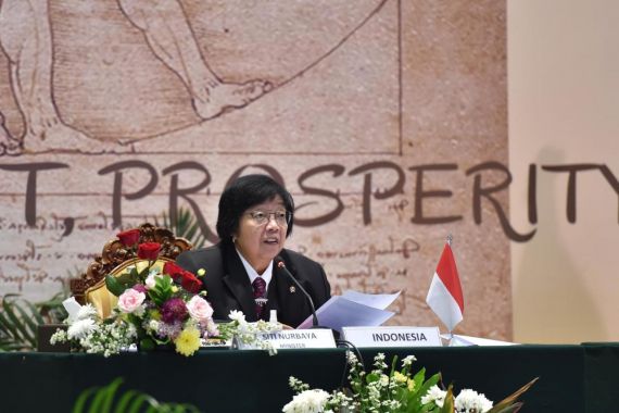 Siti Nurbaya Paparkan Upaya Kendalikan Perubahan Iklim dalam Ministerial Meeting G20 - JPNN.COM