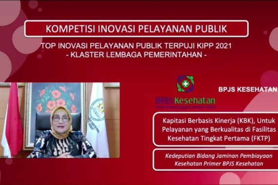 BPJS Kesehatan Masuk Top 45 Inovasi Pelayanan Publik Terpuji Tahun 2021 - JPNN.COM