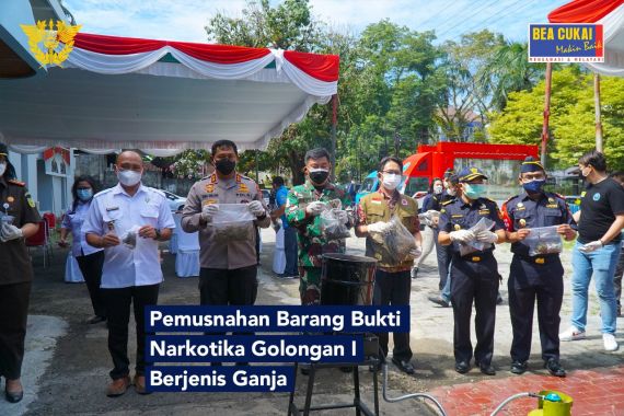 Bea Cukai Gandeng APH Lain Memusnahkan Narkotika Hasil Penindakan  - JPNN.COM