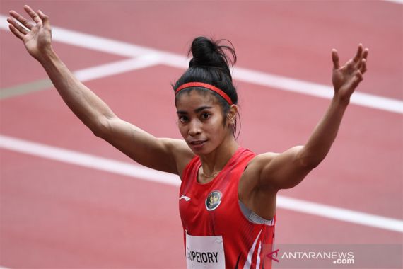 Luar Biasa! Alvin Tehupeiory Tembus Babak Utama Lari 100 Meter Putri Tokyo 2020 - JPNN.COM