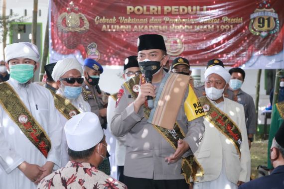 Irjen Iqbal Tutup Peringatan 30 Tahun Akpol 91 di Pesantren, Semoga Berkah - JPNN.COM