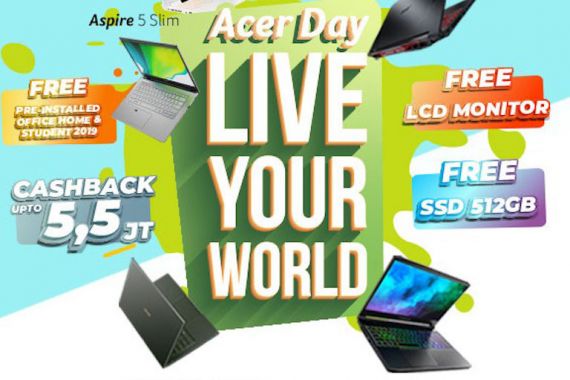 Acer Day 2021 Hadirkan Konser Musik Hingga Promo Menarik - JPNN.COM