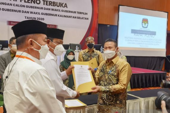 MK Tolak Gugatan Denny Indrayana, KPU Tetapkan Pasangan Terpilih Pilkada Kalsel 2020 - JPNN.COM