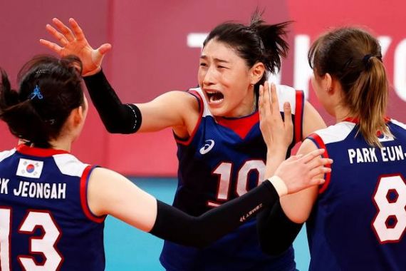 Timnas Bola Voli Korea Selatan dan Amerika Serikat Melaju Ke Semifinal - JPNN.COM