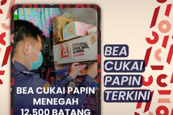 Bea Cukai Sita 12.500 Batang Rokok Ilegal di Pangkalpinang - JPNN.COM