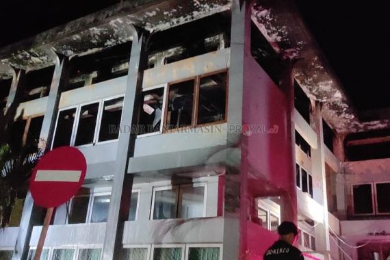 Kantor Bappelitbangda HSS Kebakaran, Ayub Meninggal Dunia - JPNN.COM