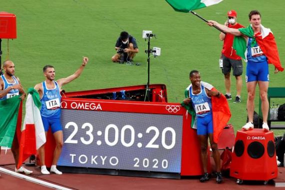 Italia dan Jamaika Perkasa di Trek Lari Olimpiade Tokyo - JPNN.COM