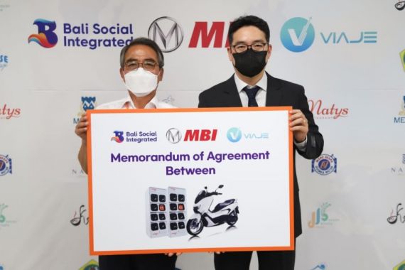 Viaje Gandeng MBI Siapkan 1.000 Motor Listrik untuk Bali - JPNN.COM