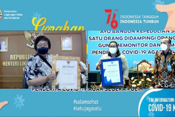 Tangani Covid-19, Menteri LHK Luncurkan Program Satu Jaga Satu - JPNN.COM