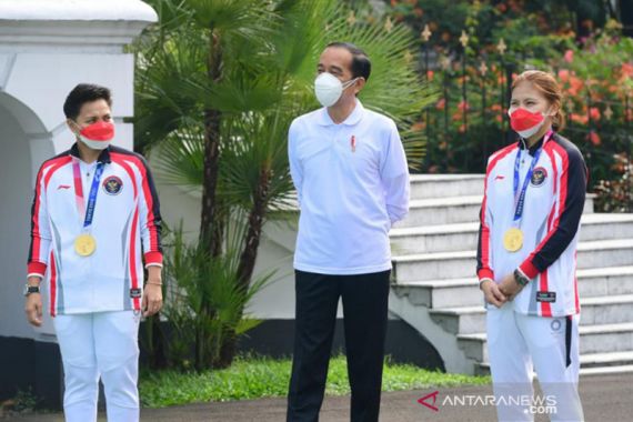 Bagi Greysia/Apriyani, Pertemuan dengan Presiden Jokowi jadi Momen tak Terlupakan - JPNN.COM