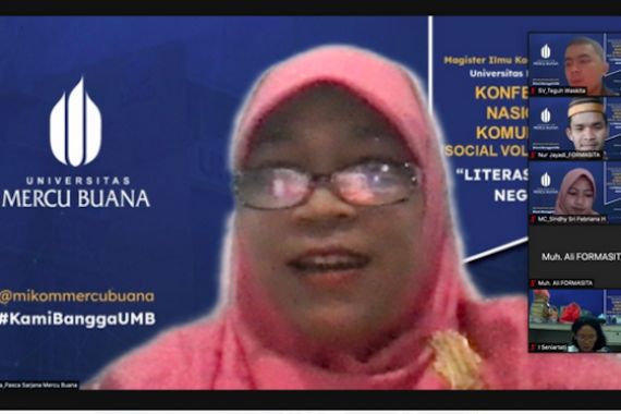 Gelar Webinar Literasi untuk Negeri, UMB Mendapat Apresiasi dari Senator Tamsil Linrung - JPNN.COM