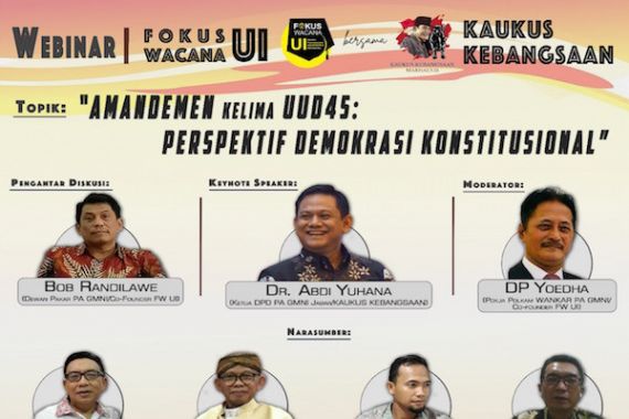 Simak, Sejumlah Tokoh Bicara Amendemen Kelima UUD 1945 - JPNN.COM