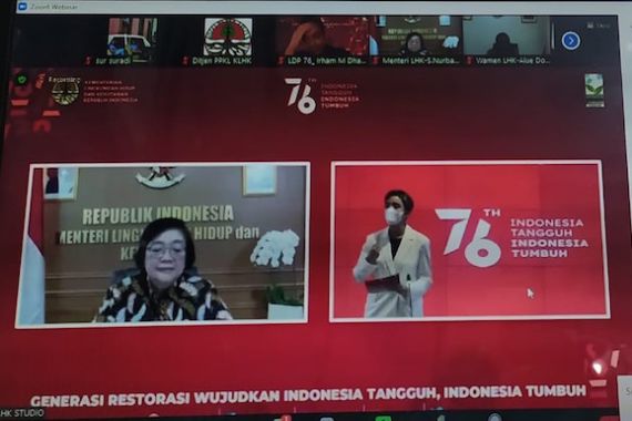 Menteri Siti Mengapresiasi Kepada Pemenang Lomba Peringatan Hari Lingkungan Hidup 2021 - JPNN.COM