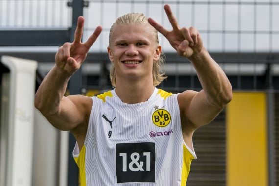 Ini Syarat Agar Erling Haaland Mau Bertahan di Borussia Dortmund - JPNN.COM