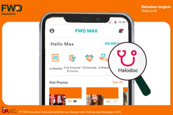 Halodoc Beri Kemudahan Konsultasi Online Lewat Aplikasi FWD MAX - JPNN.COM