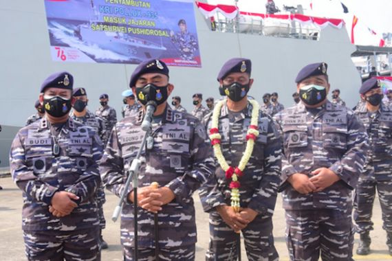 KRI Pollux-935 Perkuat Jajaran Kapal Survei Hidros-Oseanografi Pushidrosal TNI AL - JPNN.COM