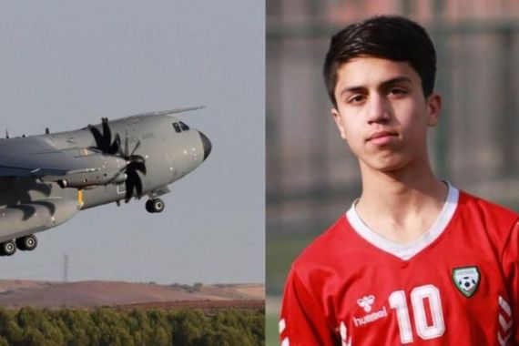 Tragis, Pesepak Bola Muda Afghanistan Tewas Usai Terjatuh dari Pesawat AS - JPNN.COM