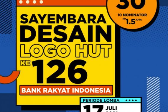 Yuk Ikut Sayembara Desain Logo HUT Ke-126 BRI, Total Hadiah Capai Rp 45 Juta - JPNN.COM