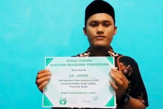 Insight Wujudkan Mimpi Armia jadi Ustaz dan Imam Besar - JPNN.COM