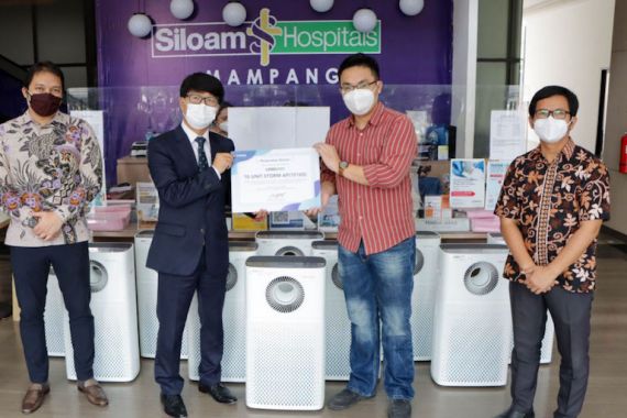 Coway Donasikan 100 Air Purifier ke Rumah Sakit - JPNN.COM