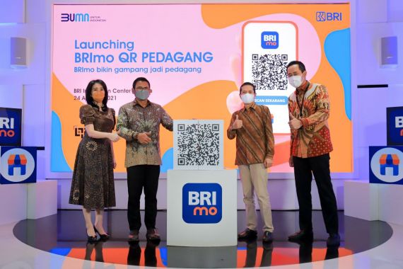 Transaksi BRI Cashless via BRImo Makin Mudah dengan Fitur QR Pedagang - JPNN.COM