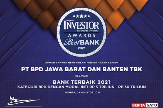 Hebat! BJB Terpilih Jadi Bank Terbaik 2021 Versi Majalah Investor - JPNN.COM