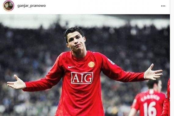Ganjar Pranowo: Ronaldo Itu Merah, Bung! - JPNN.COM