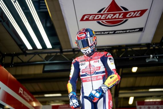 Pembalap Federal Oil Gresini Pertahankan Performanya di Moto2 San Marino - JPNN.COM