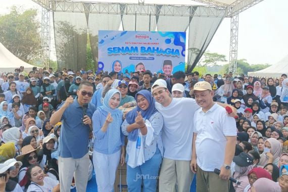 Promosikan Ratu Zakiyah-Najib, Raffi Ahmad Berkeliling Desa di Kabupaten Serang - JPNN.COM