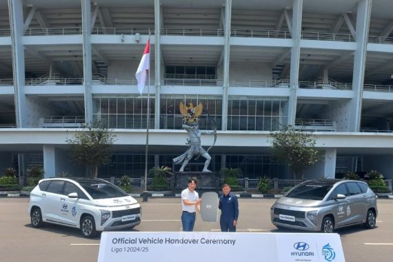 Dukung Sepak Bola Indonesia, Hyundai Stargazer jadi Kendaraan Resmi Liga 1 - JPNN.COM